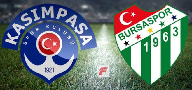 Spor Toto Süper Lig: Kasımpaşa: 1 - Bursaspor: 1 (Maç sonucu)