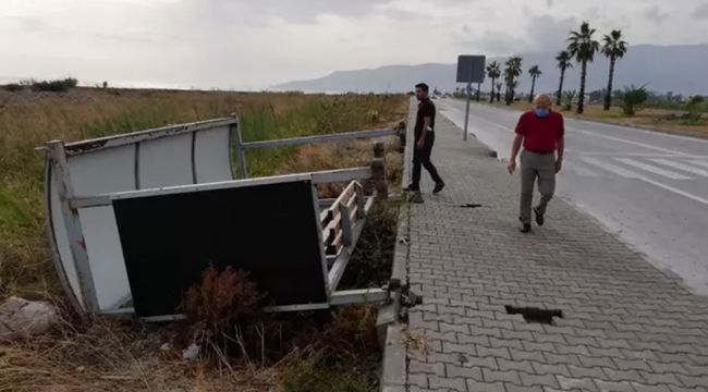 Fırtınada 1 kişi hayatını kaybetti