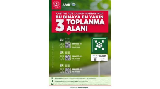 AFAD'dan toplanma alanları ile ilgili açıklama