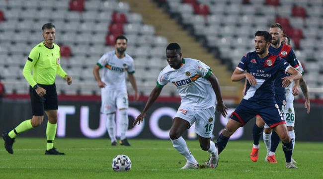 Antalyaspor: 0 - Aytemiz Alanyaspor: 2