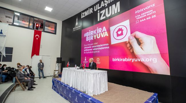 "Bir kira bir yuva" ile kimse evsiz kalmayacak