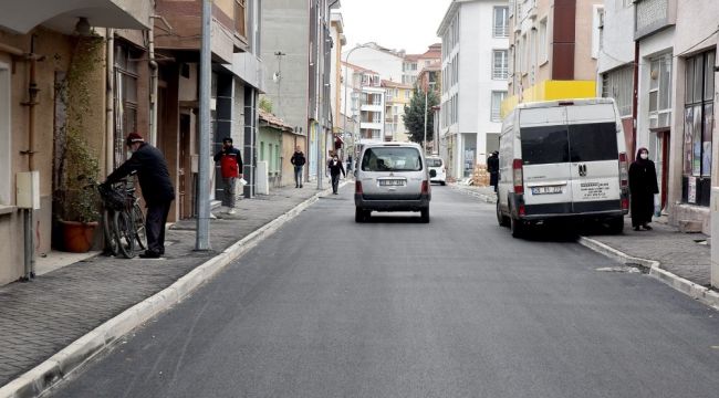 Derman Caddesi yeni görünümüne kavuştu