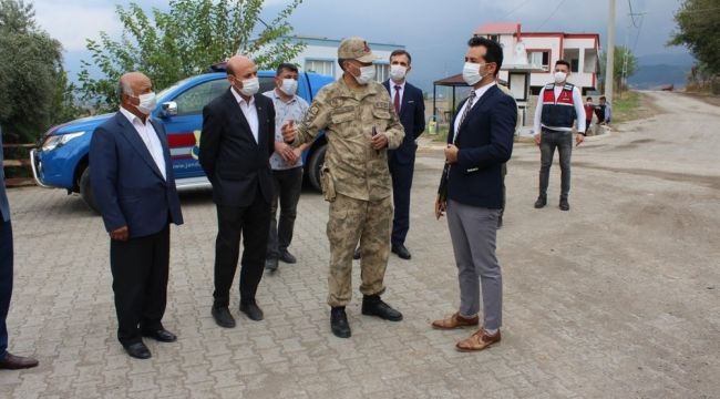 Düziçi'nde bir mahalleye karantina sınırlaması