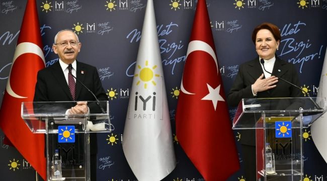 Kemal Kılıçdaroğlu, Akşener'i ziyaret etti