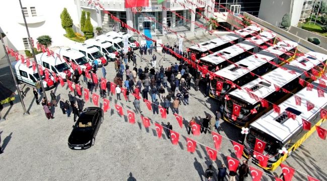 Malatya Büyükşehir'in araç filosu güçleniyor