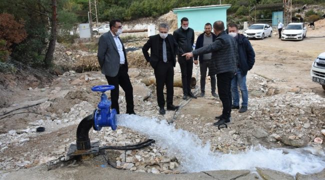 Manisa'ya 5 milyon metreküplük yeni su kaynağı