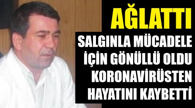 Sağlık çalışanı korona virüse yenildi