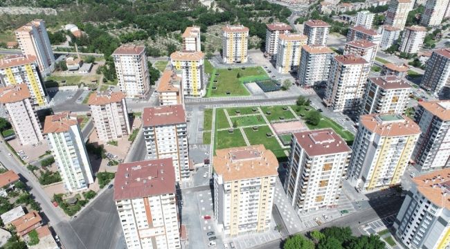 1034 daire ve 60 dükkan hak sahiplerine teslim edildi