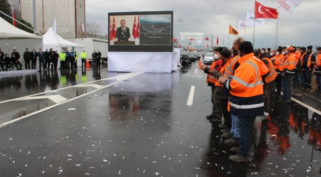 Akhisar çevre yolu törenle açıldı