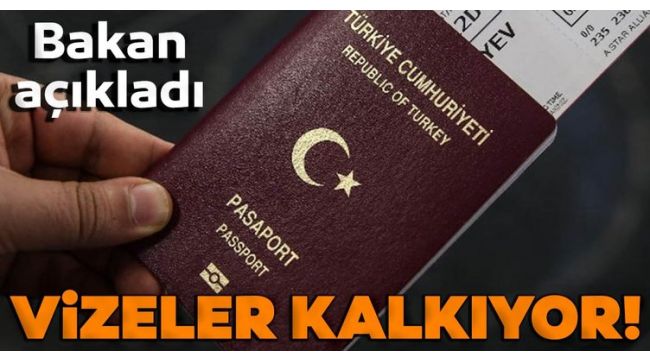 Azerbaycan'la vizeler kalkıyor