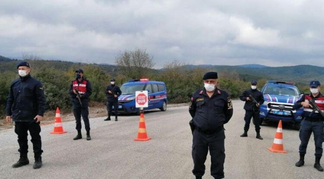 Biga'nın İlyasalan köyü karantina altına alındı