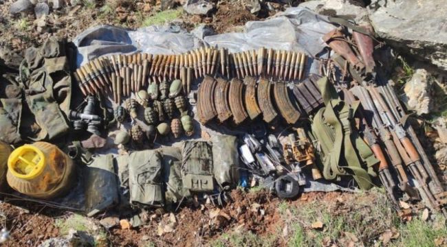 Bitlis'te PKK'nın kış üslenmesine büyük darbe