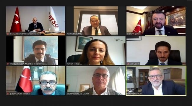 BTSO, 2020 yılında hedef pazarlara yönelik 29 webinar düzenledi