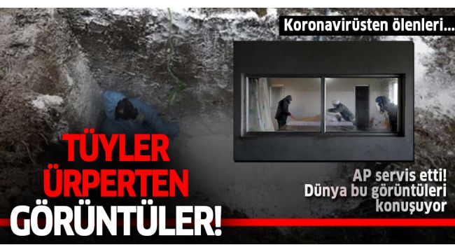 Bu görüntüleri AP ajansı geçti