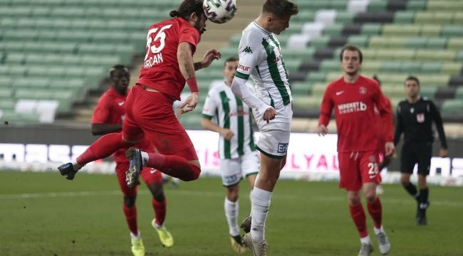 Bursaspor evinde şok yaşadı