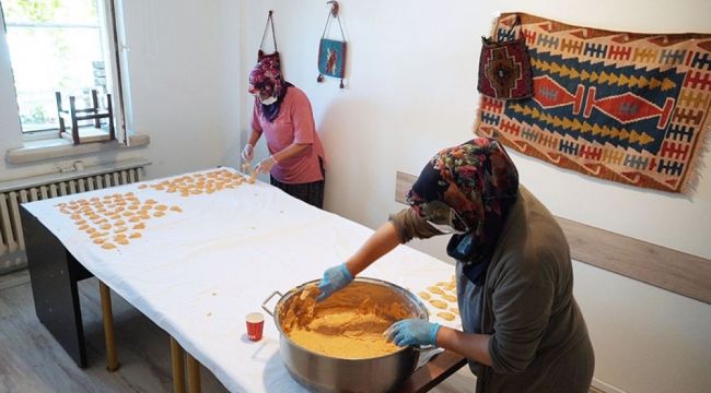 El yapımı doğal ürünler Keçikoop'ta