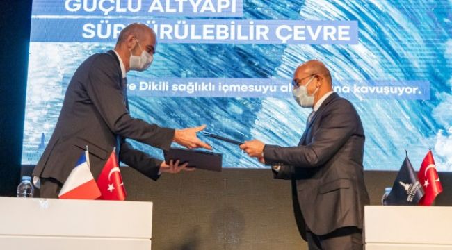 İZSU'ya 50 milyon euroluk Fransız kredisi