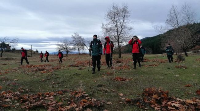 Kayıp kadını arama çalışmalarına destek