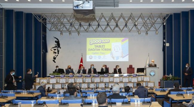 Kayseri Büyükşehir Belediyesi'nden uzaktan eğitime destek