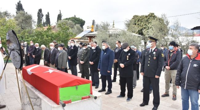 Kore Gazisi Bekel son yolculuğuna uğurlandı