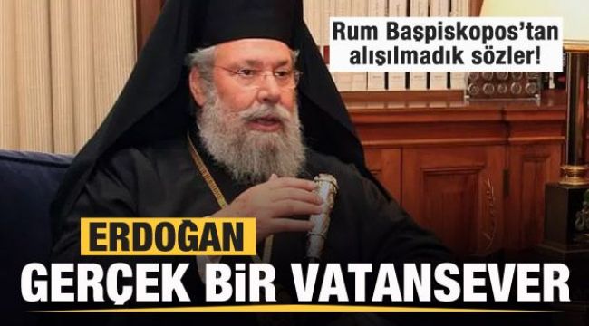 Rum Başpiskopos'tan beklenmedik sözler