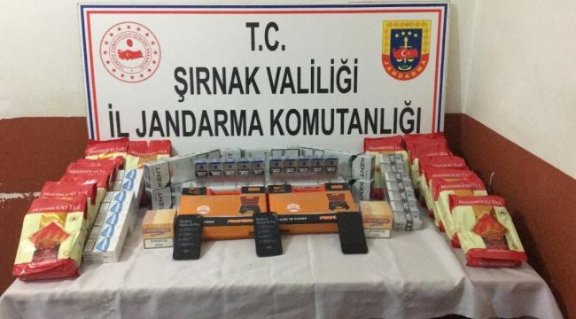 Şırnak'ta kaçakçılık operasyonu: 43 gözaltı