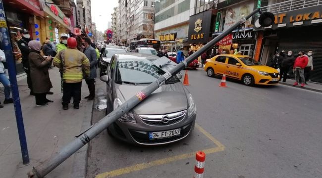 Şişli'de dehşete düşüren olay