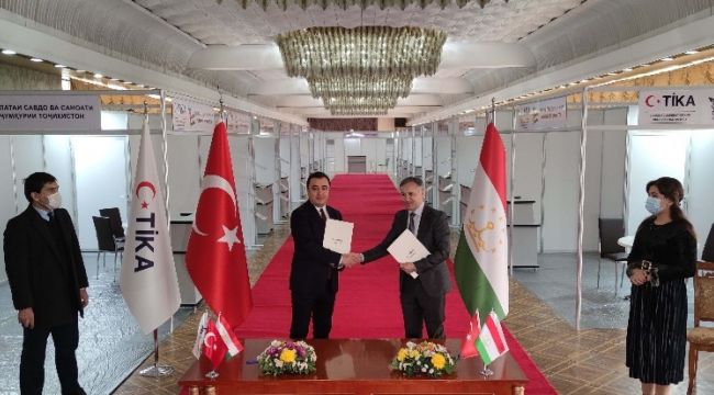 TİKA'dan Tacikistan'a modern fuarcılık desteği
