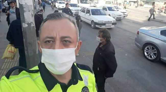 Trafik polisi koronaya yenik düştü