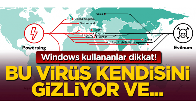 Windows kullananlar dikkat! Bu virüs kendisini gizliyor ve...