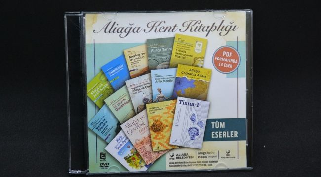 Aliağa Kent Kitaplığı'nın tüm serileri tek DVD'de toplanıyor