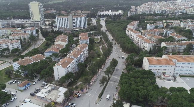 Manisa'nın prestij caddesinde çalışmalar başladı