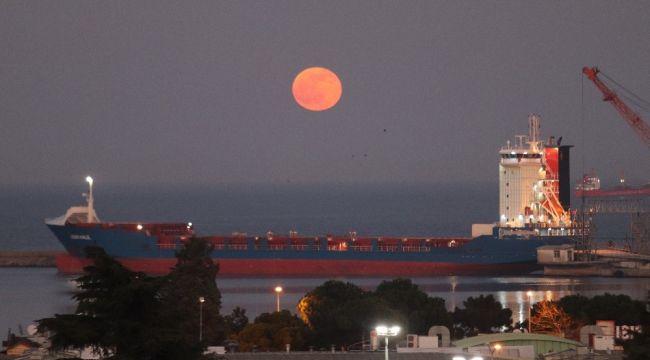 Samsun'da süper Ay