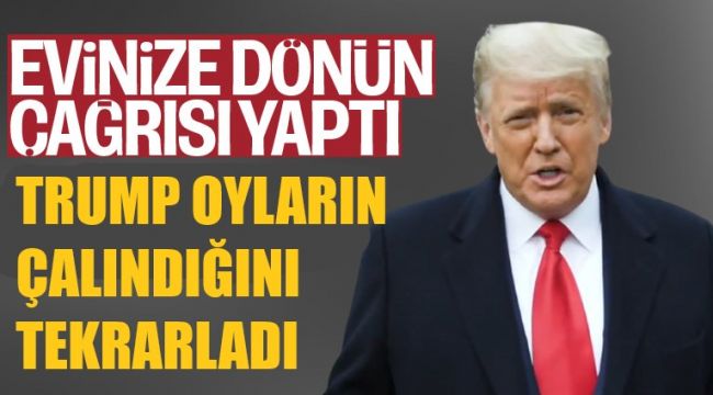 Trump'tan taraftarlarına çağrı