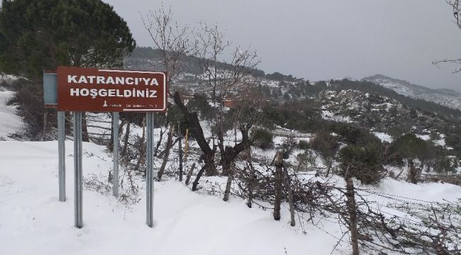 Bergama beyaza büründü