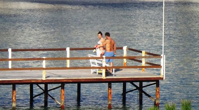 Bodrum'da kısıtlamalı deniz keyfi