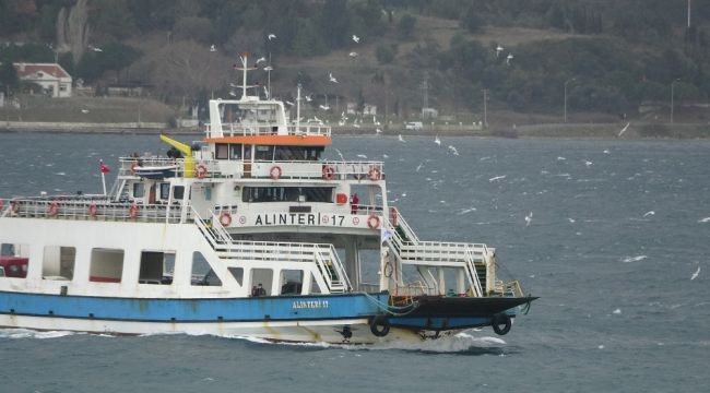 Çanakkale'de ada seferleri iptal 