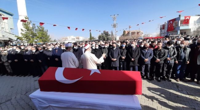 Gara şehidi Adıyaman'da defnediliyor