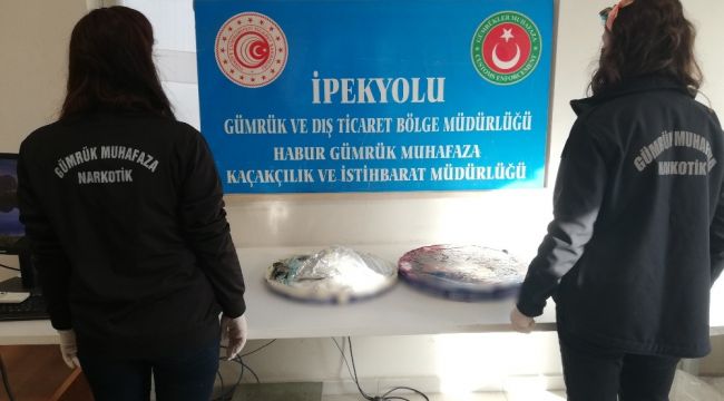 Habur sınır kapısında 25 kilogram uyuşturucu ele geçirildi