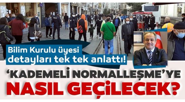 İllerde 'kademeli normalleşmeye' nasıl geçilecek?