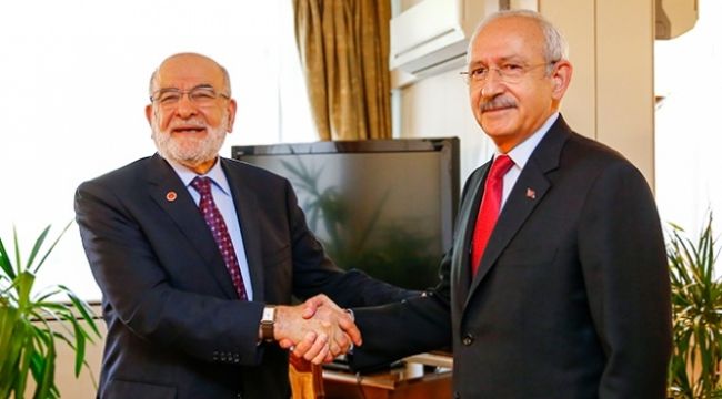 Kılıçdaroğlu, Karamollaoğlu'nu ziyaret etti