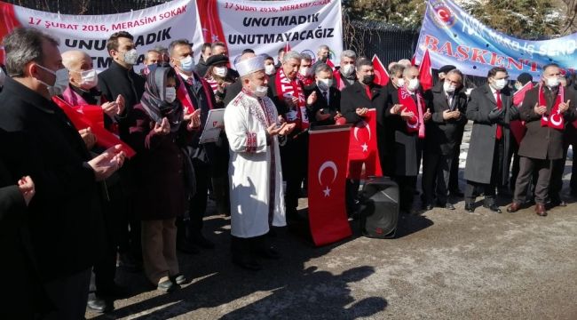 Merasim Sokak Şehitleri anıldı