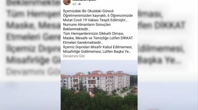 Öğretmende mutasyonlu virüs tespit edildi