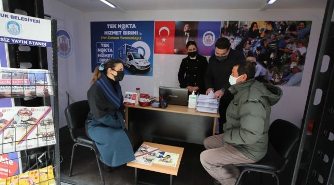 Selçuk'ta "Tek Nokta Hizmet Birimi" ile anında çözüm