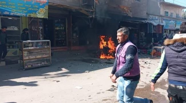 Suriye'de bomba yüklü motosiklet patladı: 3 ölü