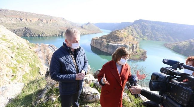 Türkiye'nin en büyük cam terasının inşasına başlandı