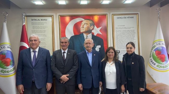 Başkan Atay, Kılıçdaroğlu ile görüştü