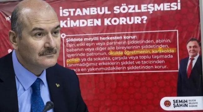 Belediye Başkanı'na afiş soruşturması