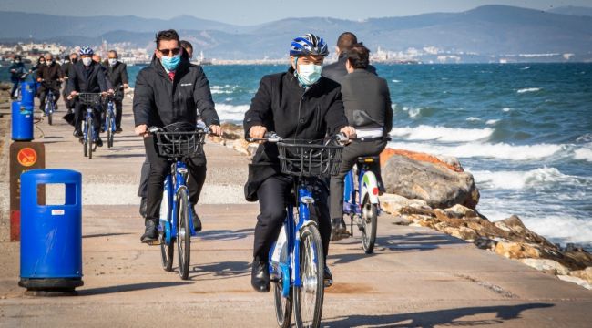 Bisiklet istasyonlarının sayısı 55'e ulaştı