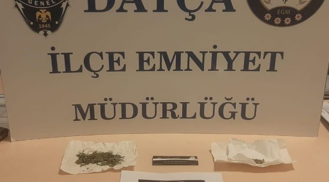 Datça'da uyuşturucu operasyonu